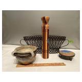 (V) Home Decor Wire Basket Pottery Bowl and more