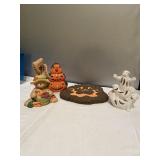 (W) Holiday Decorations  tea candle holders one