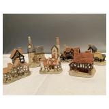 (W) Collectable Ceramic Cottages different makers