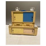 W)  Wooden Toy Buffet