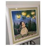 Framed art, very nice condition.