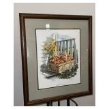 PEACHES ON THE PORCH -with signatures and