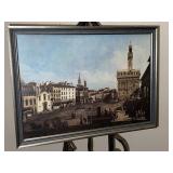 La Piazza della Signoria à Florence, 1742