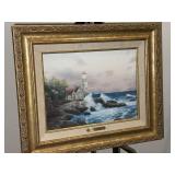 Beacon of hope by Thomas Kinkade. With