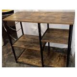 Rustic look kitchen bakery table. Measures 35 1/2
