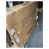 Porter basketball hoop and backboard.