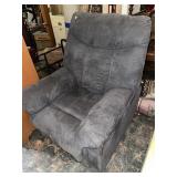 Nice looking grey reclining chair