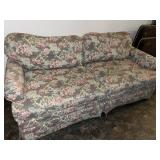 Floral pattern couch made by Westwood industries.