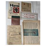World War II ration books and other keepsakes
