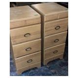 Mid-century modern nightstands, 34 inches tall 15