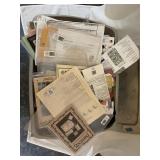 Sterile tote full of crafting and sewing supplies