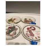 (W) Holly Hobbie Christmas Collectables  78-81