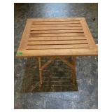 23"x27" Wooden Folding Table