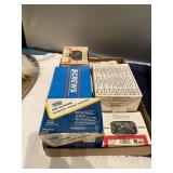 (.  ) Boxes of all sizes of screws