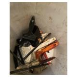 (.   ) Bucket of paint Brushes roller and tools