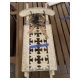 Decorative snow slay 23 inches long 9 inches wide