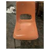 Brunswick coral chair