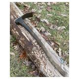 Wrought Iron Adze Axe