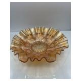 Carnival Glass Marigold Flower pattern