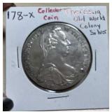 SF) 1780-A Silver Old Colony Theresia