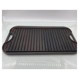(RR3) Lodge Cast Iron Griddle Ribbed on one side