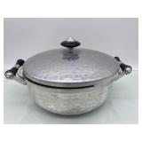 (RR2) Vintage Madrid Metal Manufacturers Hammered