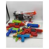 () Assortment of Nerf Guns all Sizes  and ammo