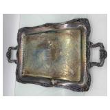 (R11) Heavy Metal Tray very Decretive  24 inches