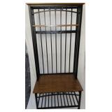 FL) Hall tree with storage. Very nice condition,