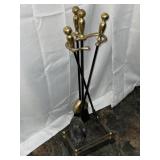 FL) Fireplace Tools and Stand