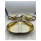 R4) Vernon Kilns hand painted services