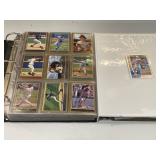 R9) Baseball cards- one of the binders are full