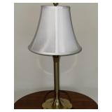 FL) Brass table top lamp