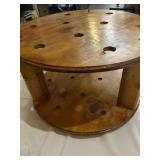 (Fl) Pool Stick Holder Wooden 15x23