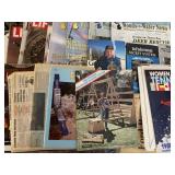 R9) Large assortment of of magazines- LIFE,