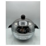 R2) Vintage West Bend Penguin Ice Bucket Hot Cold