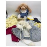 (RR3)  Cabbage Patch Doll with Assortment of