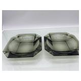 (R7) Pair of ashtrays