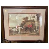 ST) Framed art Overall measurements 21 1/2 x 18"