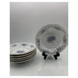 6 vtg Noritake Violette Fruit/dessert Bowl 3054,