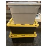 ST) Three storage totes