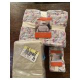 (R16)  Opal house  Covertlet with matching shams