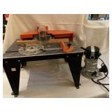 (R20) Router Craftsman with table  and guards