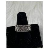 Size 7 1/2 sterling silver ring