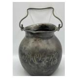 Quadruple plated #355 witches pot- marked crackers