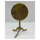 Miniature Brass Tilt Top Game Table