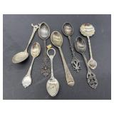 (R15)  Vintage spoon assortment sizes and shapes
