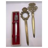 Letter openers three