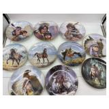 (R14) Collectable Plates of The Indian Nation by