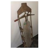 FL) Vintage snow sled- has medal plate with speed
